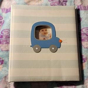 Hallmark baby memory book Beep beep blue car
